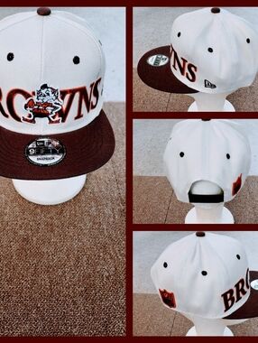 CLEVELAND BROWNS NFL FOOTBALL SNAPBACK HAT.